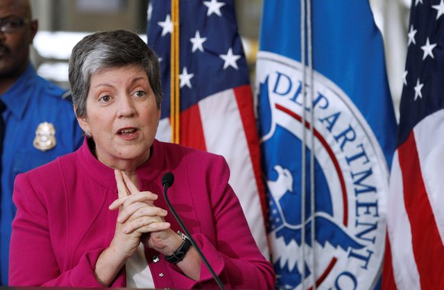 Janet Napolitano, secretary of homeland security